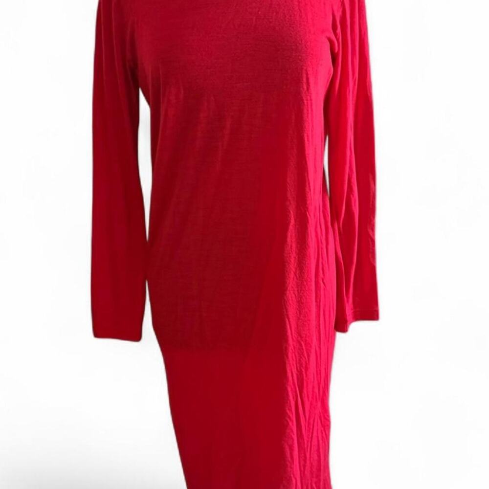 Red Junya Watanabe Comme De Garçons midi dress